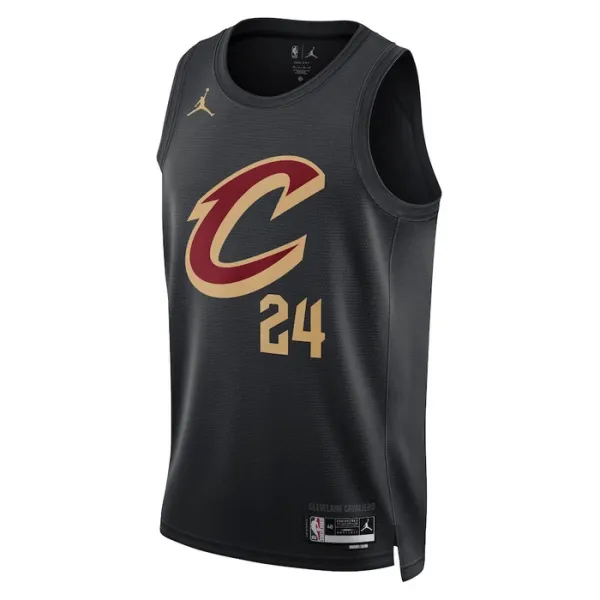 Cleveland Cavaliers Jordan Lauri Markkanen 24 Miesten Pelipaita Statement Edition Swingman Musta