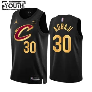 Cleveland Cavaliers Jordan Ochai Agbaji 30 Lasten Pelipaita Statement Edition Swingman Musta Cleveland Cavaliers Jordan Ochai Agbaji 30 Lasten Pelipaita Statement Edition Swingman Musta