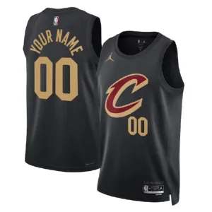 Cleveland Cavaliers Jordan Personoitava Miesten Pelipaita Statement Edition Swingman Musta