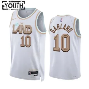 Nike Cleveland Cavaliers Darius Garland 10 Lasten Pelipaita City Edition 2022-23 Swingman Valkoinen Nike Cleveland Cavaliers Darius Garland 10 Lasten Pelipaita City Edition 2022-23 Swingman Valkoinen