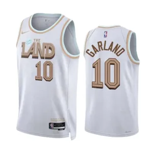 Nike Cleveland Cavaliers Darius Garland 10 Miesten Pelipaita City Edition 2022-23 Swingman Valkoinen Nike Cleveland Cavaliers Darius Garland 10 Miesten Pelipaita City Edition 2022-23 Swingman Valkoinen