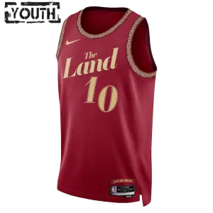 Nike Cleveland Cavaliers Darius Garland Lasten Pelipaita City Edition 2023-24 Swingman
