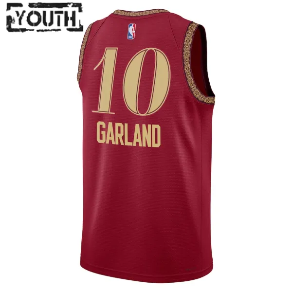 Nike Cleveland Cavaliers Darius Garland Lasten Pelipaita City Edition 2023-24 Swingman