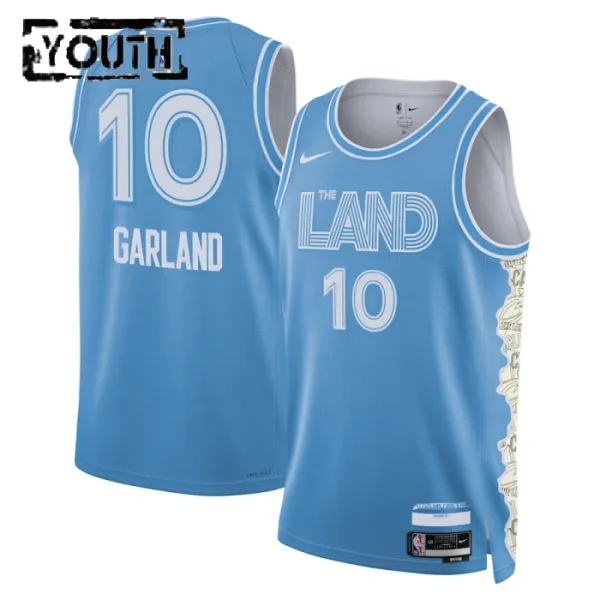 Nike Cleveland Cavaliers Darius Garland Lasten Pelipaita City Edition 2024-25 Swingman Sininen Nike Cleveland Cavaliers Darius Garland Lasten Pelipaita City Edition 2024-25 Swingman Sininen