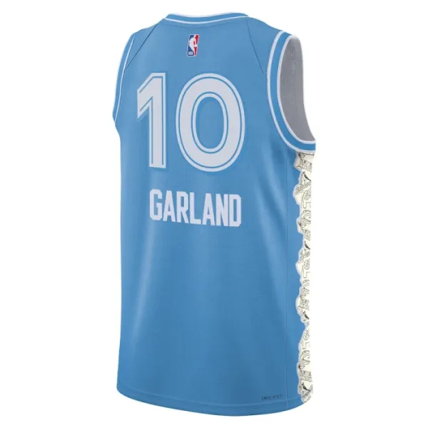 Nike Cleveland Cavaliers Darius Garland Miesten Pelipaita City Edition 2024-25 Swingman Sininen