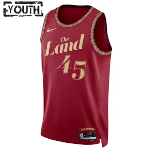 Nike Cleveland Cavaliers Donovan Mitchell Lasten Pelipaita City Edition 2023-24 Swingman