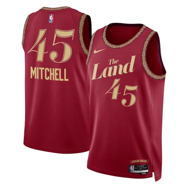 Nike Cleveland Cavaliers Donovan Mitchell Miesten Pelipaita City Edition 2023-24 Swingman Nike Cleveland Cavaliers Donovan Mitchell Miesten Pelipaita City Edition 2023-24 Swingman