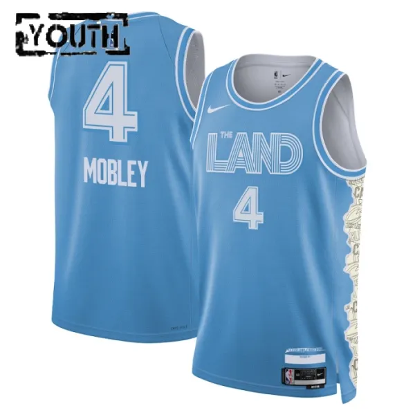 Nike Cleveland Cavaliers Evan Mobley Lasten Pelipaita City Edition 2024-25 Swingman Sininen Nike Cleveland Cavaliers Evan Mobley Lasten Pelipaita City Edition 2024-25 Swingman Sininen
