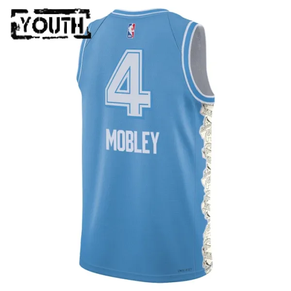 Nike Cleveland Cavaliers Evan Mobley Lasten Pelipaita City Edition 2024-25 Swingman Sininen