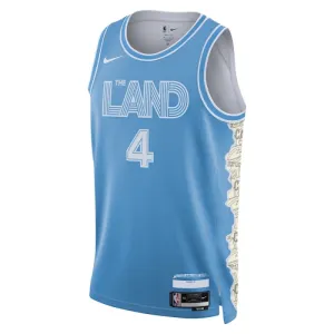 Nike Cleveland Cavaliers Evan Mobley Miesten Pelipaita City Edition 2024-25 Swingman Sininen