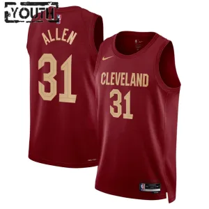 Nike Cleveland Cavaliers Jarrett Allen 31 Lasten Pelipaita Icon Edition Swingman