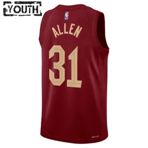 Nike Cleveland Cavaliers Jarrett Allen 31 Lasten Pelipaita Icon Edition Swingman