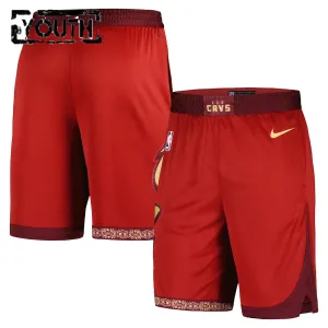 Nike Cleveland Cavaliers Lasten Shortsit City Edition 2023-24 Swingman
