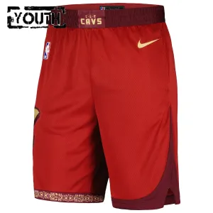 Nike Cleveland Cavaliers Lasten Shortsit City Edition 2023-24 Swingman
