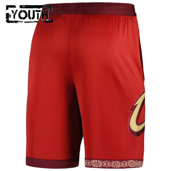 Nike Cleveland Cavaliers Lasten Shortsit City Edition 2023-24 Swingman