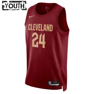 Nike Cleveland Cavaliers Lauri Markkanen 24 Lasten Pelipaita Icon Edition Swingman