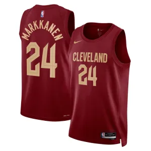Nike Cleveland Cavaliers Lauri Markkanen 24 Miesten Pelipaita Icon Edition Swingman