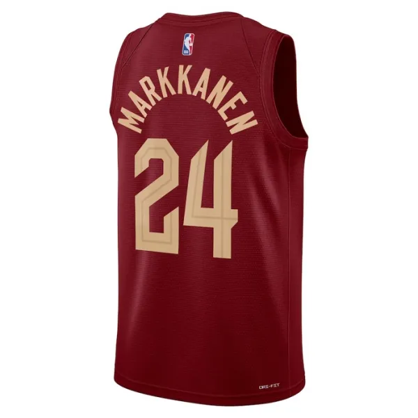Nike Cleveland Cavaliers Lauri Markkanen 24 Miesten Pelipaita Icon Edition Swingman