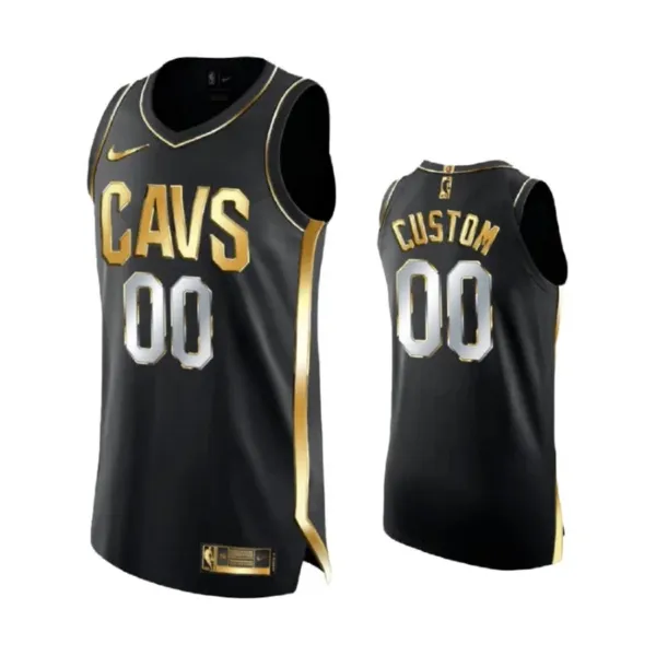 Nike Cleveland Cavaliers Limited Personoitava Miesten Pelipaita Golden Edition Swingman Musta Nike Cleveland Cavaliers Limited Personoitava Miesten Pelipaita Golden Edition Swingman Musta