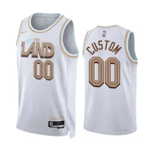 Nike Cleveland Cavaliers Personoitava Miesten Pelipaita City Edition 2022-23 Swingman Valkoinen Nike Cleveland Cavaliers Personoitava Miesten Pelipaita City Edition 2022-23 Swingman Valkoinen