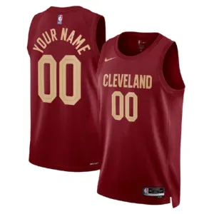 Nike Cleveland Cavaliers Personoitava Miesten Pelipaita Icon Edition Swingman Punainen