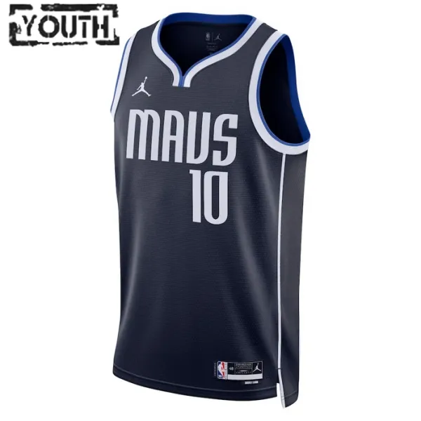Dallas Mavericks Jordan Dorian Finney-Smith 10 Lasten Pelipaita Statement Edition Swingman Laivasto