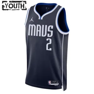 Dallas Mavericks Jordan Kyrie Irving 2 Lasten Pelipaita Statement Edition Swingman Laivasto