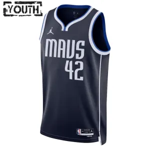 Dallas Mavericks Jordan Maximilian Kleber 42 Lasten Pelipaita Statement Edition Swingman Laivasto