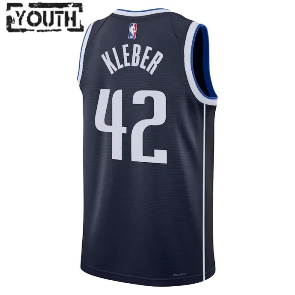 Dallas Mavericks Jordan Maximilian Kleber 42 Lasten Pelipaita Statement Edition Swingman Laivasto