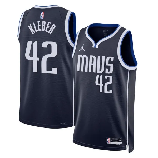 Dallas Mavericks Jordan Maximilian Kleber 42 Miesten Pelipaita Statement Edition Swingman Laivasto Dallas Mavericks Jordan Maximilian Kleber 42 Miesten Pelipaita Statement Edition Swingman Laivasto