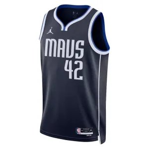 Dallas Mavericks Jordan Maximilian Kleber 42 Miesten Pelipaita Statement Edition Swingman Laivasto