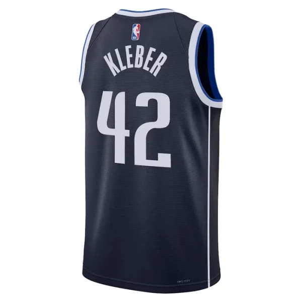 Dallas Mavericks Jordan Maximilian Kleber 42 Miesten Pelipaita Statement Edition Swingman Laivasto
