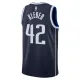 Dallas Mavericks Jordan Maximilian Kleber 42 Miesten Pelipaita Statement Edition Swingman Laivasto