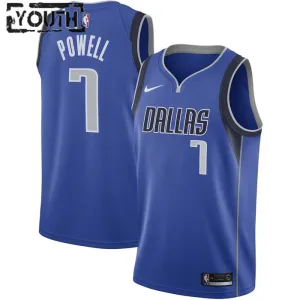 Nike Dallas Mavericks Dwight Powell 7 Lasten Pelipaita Icon Edition Swingman