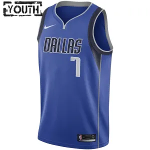 Nike Dallas Mavericks Dwight Powell 7 Lasten Pelipaita Icon Edition Swingman