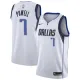 Nike Dallas Mavericks Dwight Powell 7 Miesten Pelipaita Association Edition Swingman Valkoinen Nike Dallas Mavericks Dwight Powell 7 Miesten Pelipaita Association Edition Swingman Valkoinen