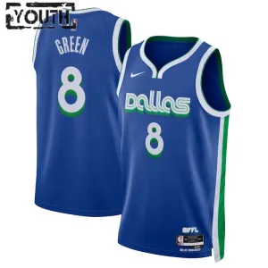 Nike Dallas Mavericks Josh Green 8 Lasten Pelipaita City Edition 2022-23 Swingman Sininen Nike Dallas Mavericks Josh Green 8 Lasten Pelipaita City Edition 2022-23 Swingman Sininen