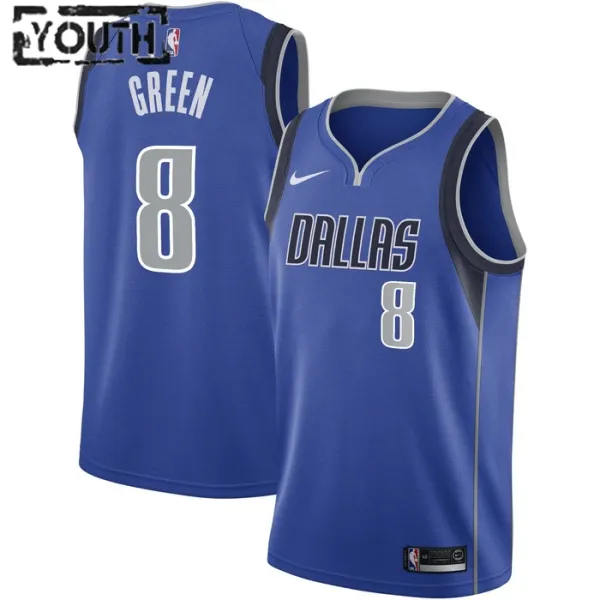 Nike Dallas Mavericks Josh Green 8 Lasten Pelipaita Icon Edition Swingman Nike Dallas Mavericks Josh Green 8 Lasten Pelipaita Icon Edition Swingman