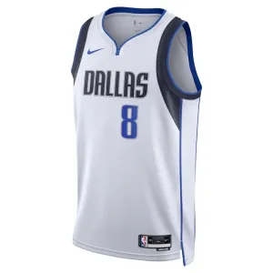 Nike Dallas Mavericks Josh Green 8 Miesten Pelipaita Association Edition Swingman Valkoinen