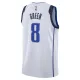 Nike Dallas Mavericks Josh Green 8 Miesten Pelipaita Association Edition Swingman Valkoinen