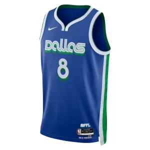 Nike Dallas Mavericks Josh Green 8 Miesten Pelipaita City Edition 2022-23 Swingman Sininen