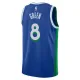 Nike Dallas Mavericks Josh Green 8 Miesten Pelipaita City Edition 2022-23 Swingman Sininen