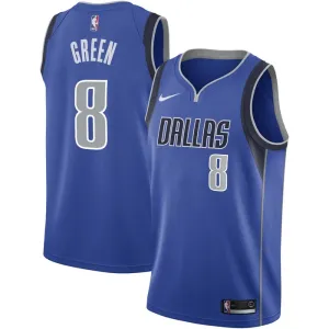 Nike Dallas Mavericks Josh Green 8 Miesten Pelipaita Icon Edition Swingman