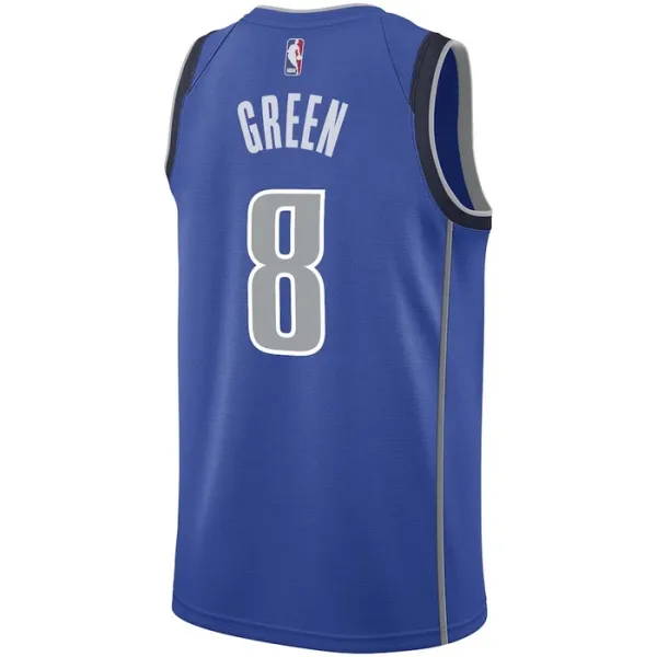 Nike Dallas Mavericks Josh Green 8 Miesten Pelipaita Icon Edition Swingman