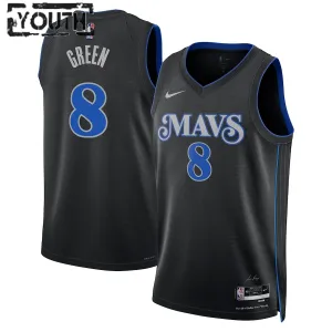 Nike Dallas Mavericks Josh Green Lasten Pelipaita City Edition 2023-24 Swingman Musta