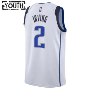 Nike Dallas Mavericks Kyrie Irving 2 Lasten Pelipaita Association Edition Swingman Valkoinen