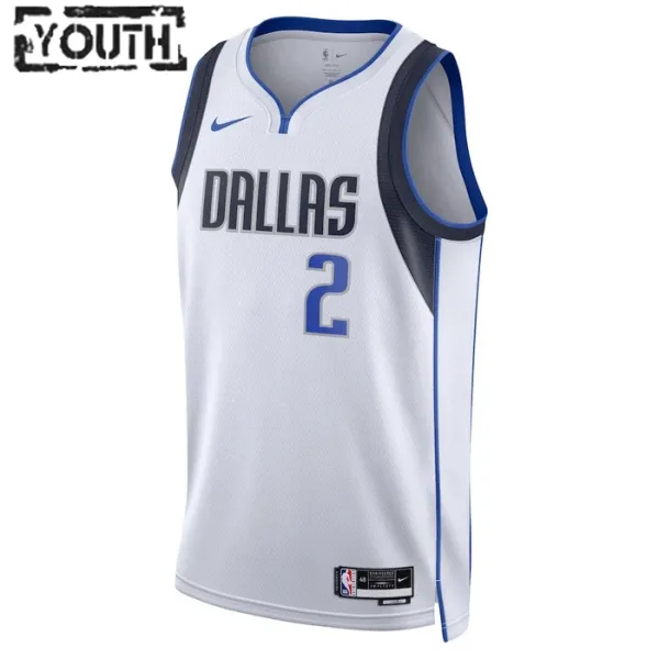 Nike Dallas Mavericks Kyrie Irving 2 Lasten Pelipaita Association Edition Swingman Valkoinen