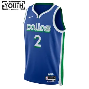 Nike Dallas Mavericks Kyrie Irving 2 Lasten Pelipaita City Edition 2022-23 Swingman Sininen