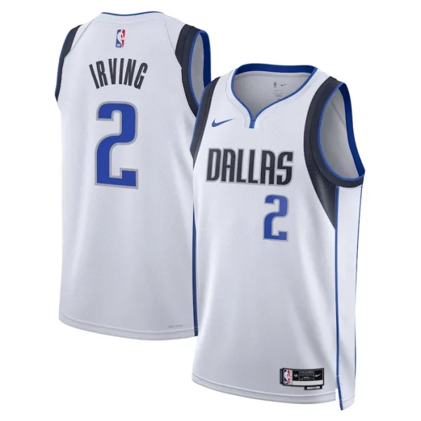 Nike Dallas Mavericks Kyrie Irving 2 Miesten Pelipaita Association Edition Swingman Valkoinen Nike Dallas Mavericks Kyrie Irving 2 Miesten Pelipaita Association Edition Swingman Valkoinen