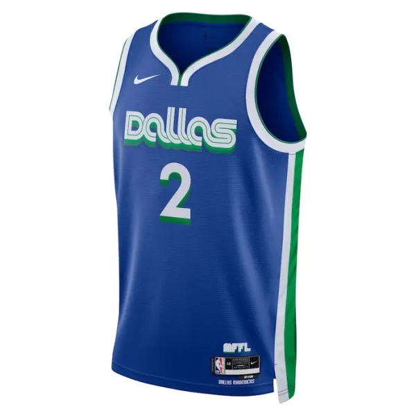 Nike Dallas Mavericks Kyrie Irving 2 Miesten Pelipaita City Edition 2022-23 Swingman Sininen